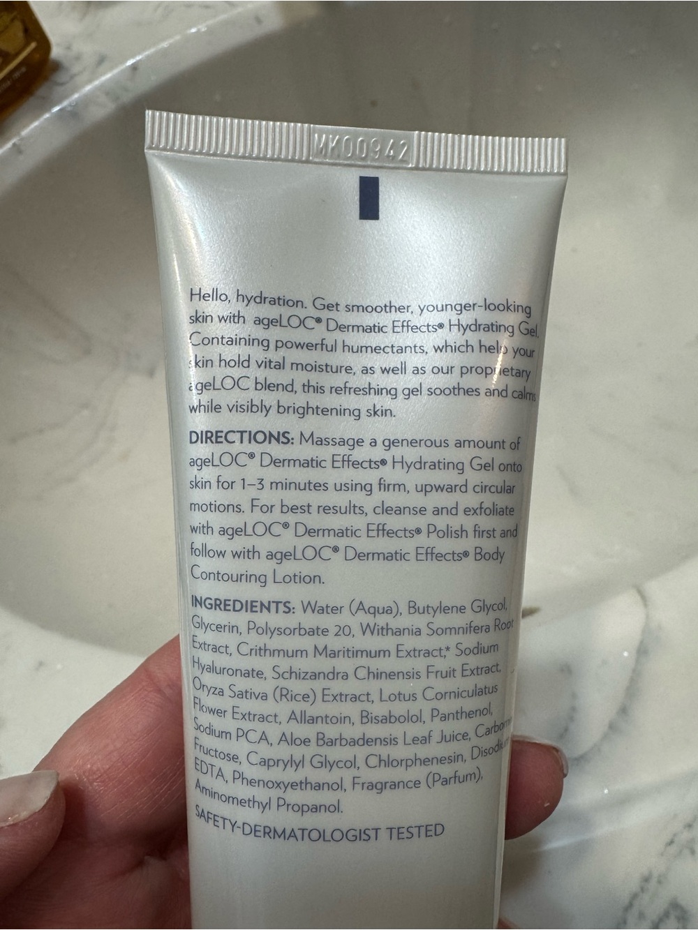 NWOT- Nu Skin Dermatic Effects Hydrating Gel - Picture 3 of 5